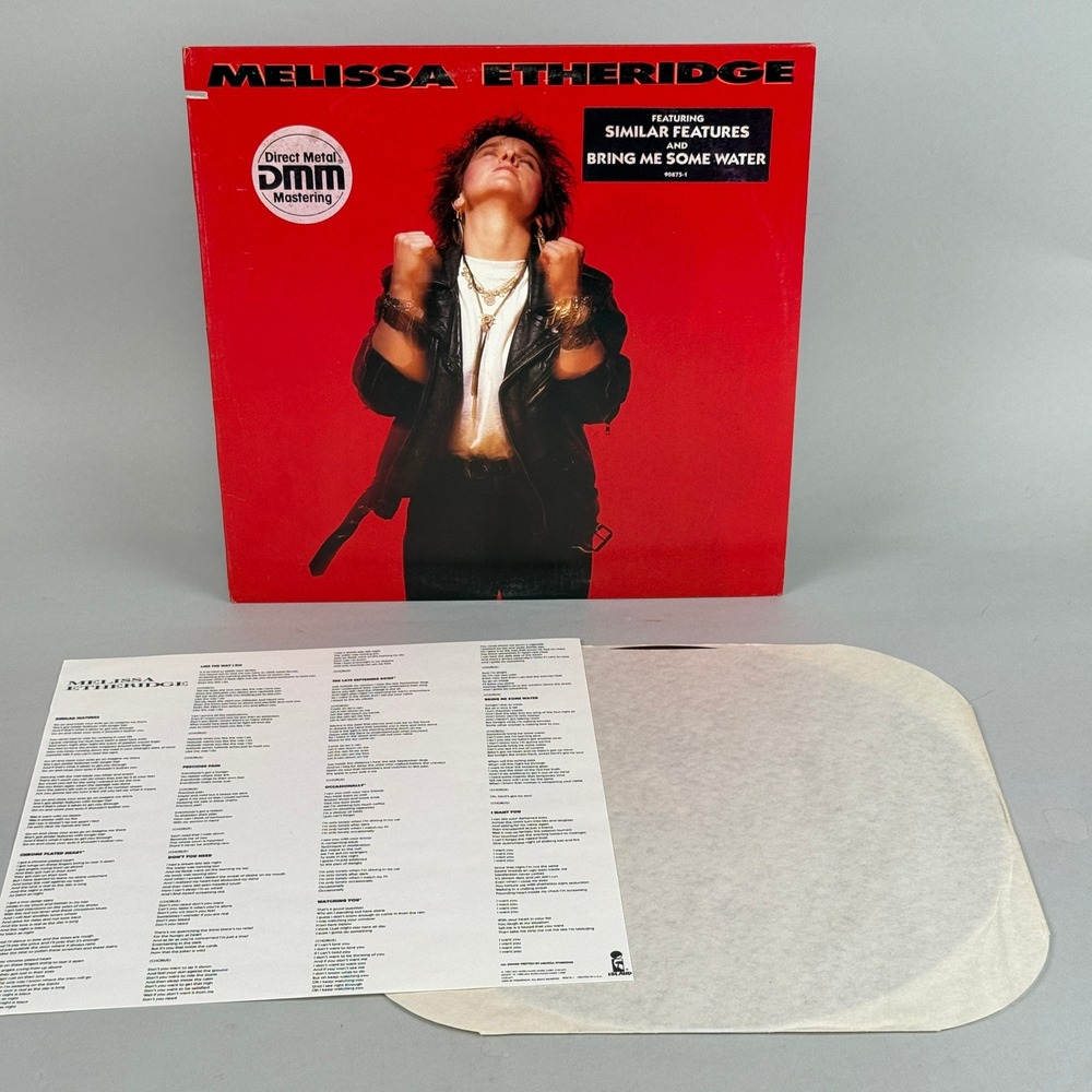 Melissa Etheridge PROMO Vinyl LP 12" Direct Metal Mastering 1988 - NEAR MINT